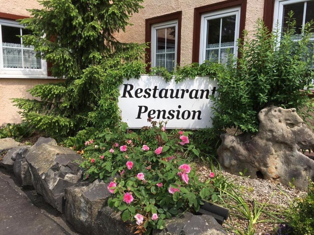 Hotel Zum Weissen Ross Nidda Exterior foto